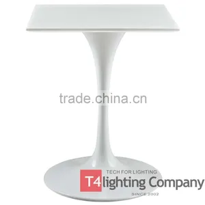 Powder Coated Metal Chrome Dining Table Base thumbnail-1