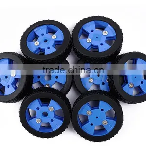 DIY Intelligent Car Robot Accessories: High Quality Rubber Car Wheel Tire No.4 thumbnail-1