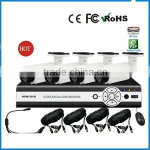 HD 720P 4channel P2P AHD CCTV DVR Kit thumbnail-1