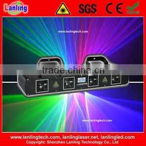Most Popular 4 Colors 4 Head Laser Light for Sale thumbnail-1