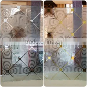 4mm Ice Titanium Glass / Acid Etched Glass/ Frosted Glass thumbnail-3