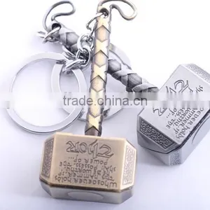 Newest Marvel Thor Keychain Thor Hammer Keychain Alloy Hammer of Thor Keychain thumbnail-1