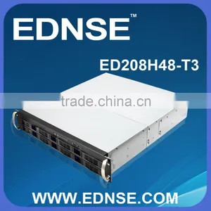 ED208H48 19 Inch 2u Hot Swap 8 Bay Server Case 2u 19 Inch Mini Itx Server Case thumbnail-1