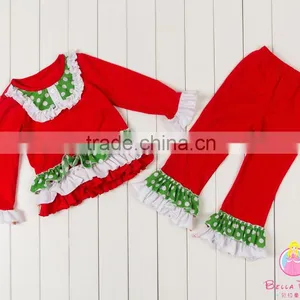 Wholesale Bella Fairy New Baby Outfit With Ruffle, Kids Fall Clothing thumbnail-5