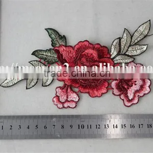 2016 Hot Sale Polyester Knitting Fabric Embroidery Patch Flower Printing for Ladies thumbnail-6