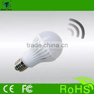 Microwave Sensing Device E27 5w LED Indoor Motion Sensor Light Bulb thumbnail-1