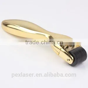 Gold Handle 600 Needles Dermaroller for Hair Loss Treatment thumbnail-2