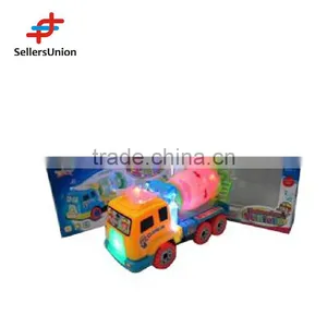 No.1 Yiwu Commission Agent Remote Control Electric Toy Car Motors Mini Engineering Cementing Truck Toys With Lights 21.5*10*7CM thumbnail-2