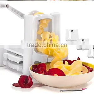 Tri-blade Turning Spiral Slicer 3 in 1 / Tri-blade Spiralizer / Spiral Vegetable Slicer thumbnail-2