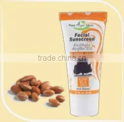 Facial Sunscreen With Organic Argan Oil thumbnail-1