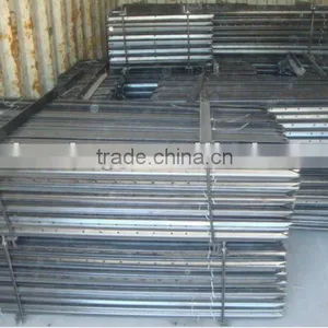 Hot Dip Galvanized and Paint Dark Green Steel Y Fence Post for Middle East and Israel Market thumbnail-3
