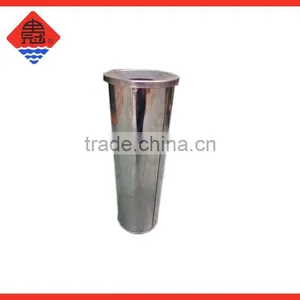 Stainless Steel Hight 60 cm 1.68 Kg Round Dustbin OEM thumbnail-6
