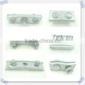 Pole Line Hardware Messenger & Telecommunications Hardware Clamps Messenger Suspension Steel Guy Clamps thumbnail-4