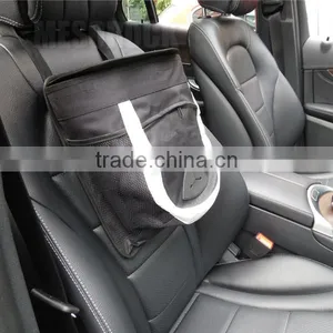 The Litter Bin Stylish Car Trash Bag. It Hangs From Any Car Seat and Conceals Trash thumbnail-2