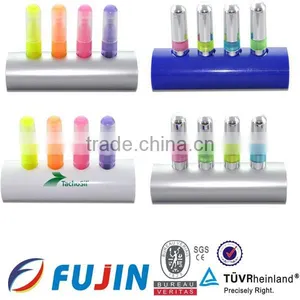 4 in 1 Highligher Set With Sliver Base for Promotion/Office Four Color Pen/uv Highlighter Pen thumbnail-4