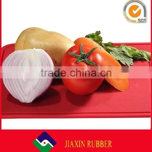 2017 Hot Sale Food Grade Silicone Chopping Board, Flexible Cutting Mat Chopping Block thumbnail-4