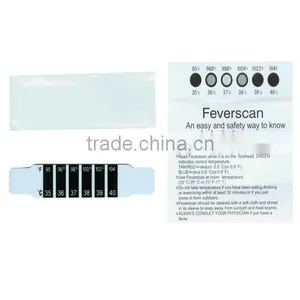 Disposable Tape Feverscan Plastic Strip Thermometer thumbnail-1