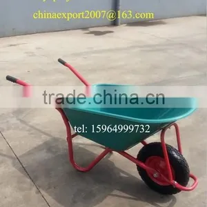 Plastic Garden Wheelbarrow ,Plastic Concrete Wheel Barrow With PU Wheel 4.00-8 thumbnail-2