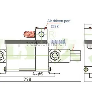 Ex-factory Price JULY Factory Directly Sale Hydraulic Air Pump thumbnail-2