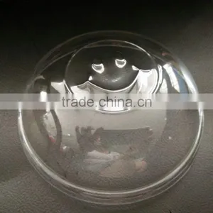 Disposable Clear Plastic Dome Lid for Paper Bowl, 14*14*4.5cm thumbnail-1