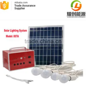 70Watt 80w Solar Power Sytem for Home Lighting With Lead Acid Battery thumbnail-2