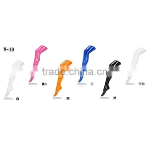 Transparent Leg Mannequin Foot Mannequin for Socks Display thumbnail-1