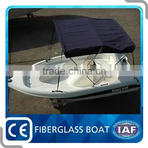 Made in China Fiberglass Fishing Open Small Boat thumbnail-3