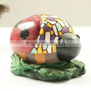Hot Sale Insect Decor of Resin Artificial Ladybug thumbnail-1