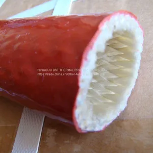 Silicone Fiberglass Fire Sleeve thumbnail-1