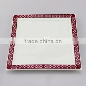 Porcelain Unique Shape Dinner Plate thumbnail-3
