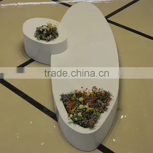 White Fiberglass Modern Chair thumbnail-1