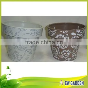 Innovative Indoor Decoration Dark Brown Flower Pots,Different Shapes Planter thumbnail-4