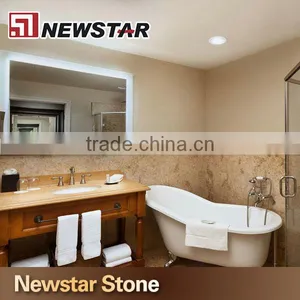 Newstar Hotselling Stone Honey Beige Granite And Marble Vanity Top Marble Bathroom Marble Vanity Tops thumbnail-1