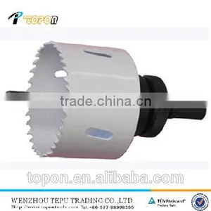 HSS M42 Bi-metal Diamond Tipped Hole Saw Guide With Pilot Drill Cutting Tools thumbnail-1