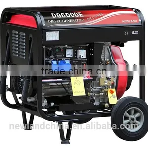 3kw Air-cooled Open Frame Diesel Generator Single Phase With Wheels thumbnail-1