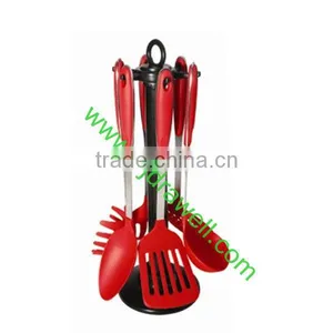 NY-1009 6 Pcs TPR Handle Nylon Design Kitchen Set thumbnail-1