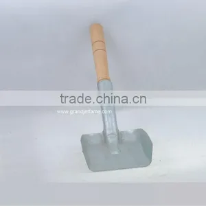 Household Fireside 1mm Gardening Tools Wood Handle Shovel thumbnail-1