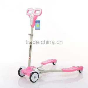 Factory Direct Supply Kids 4 Wheel Kick Scooter /scooter Kids New Model / Widen Pedal Cheap Kids Scooter thumbnail-1
