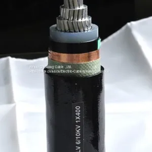 High Quality Copper Conductor XLPE Jacket Steel Wire Armoured Copper Braid Shielded PVC 4*50MM2 Price Per Meter thumbnail-2