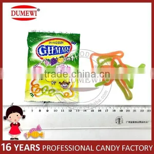 Fruity Flavors Long Chews Jelly Rope Gummy Candy thumbnail-3