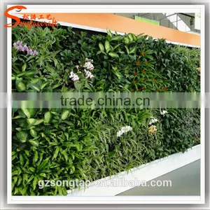 Songtao Natural Looking Green Artificial Vertical Green Grass Wall thumbnail-1