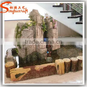 Small Water Features Fountain, Backyard Wall-mounted Artificial Waterfalls, Garden Waterfall Fountains Wall thumbnail-4