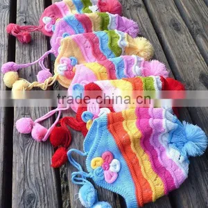 Hot Sell Wool Kintted Kids Wool Hat thumbnail-1