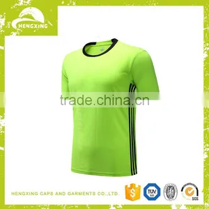 Plain Polyester Football Tshirt Maker Soccer Jersey thumbnail-1