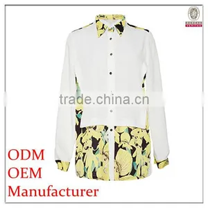 Good Quality Fashion Custom Solid Color Oversized Blouse thumbnail-1