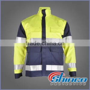 High Visibility Roadway Safety Police Winter Jackets thumbnail-1