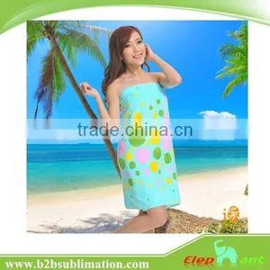 100% Polyester Microfiber Cheap Wholesaler Beach Towel Hotel Towel thumbnail-1