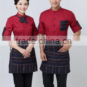 New Style Hi-Q Restaurant & Bar Uniform Waiter Workwear Customized thumbnail-1