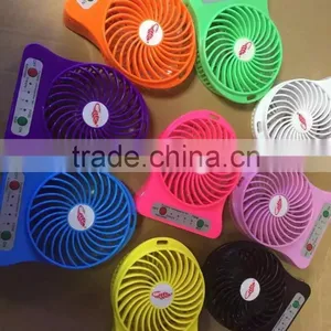 BHNUSBF07163 High Performance DC 5V Portable Mini Fan ,rechargeable Usb Fan 5v dc Mini Cooling Fan WITH LED LIGHT thumbnail-1