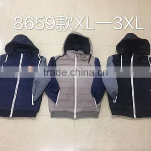 Apparel Stocklot Jacket With Hoody Fashion Winter Man Jacket Stocklots thumbnail-1